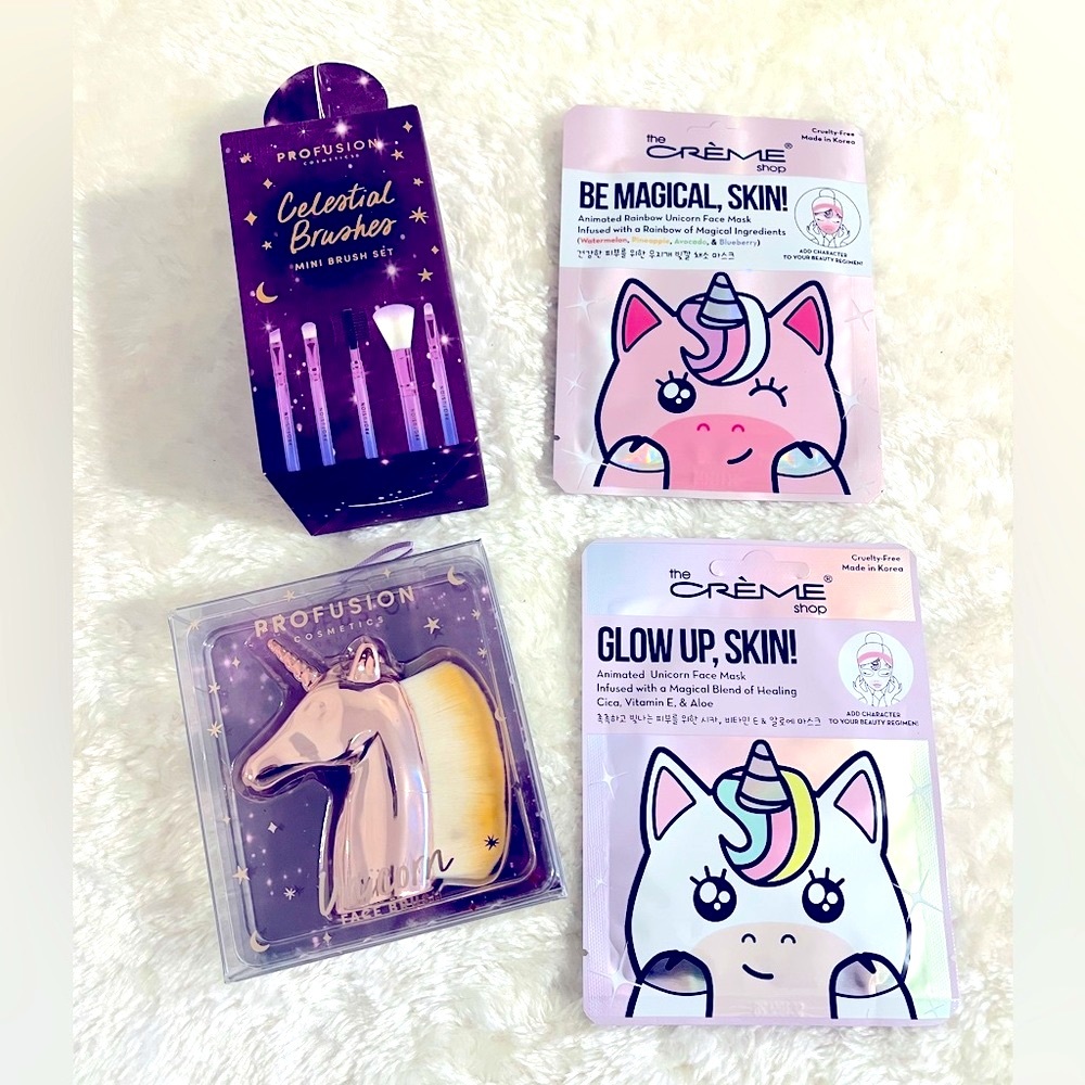 NEW Profusion Cosmetics x The Creme Shop
Brush & Mask Bundle